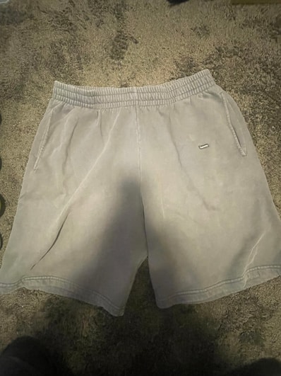 Supreme Overdyed Small Box Sweatshort "Black"