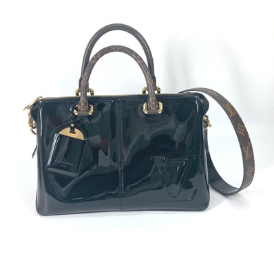 ルイヴィトン LOUIS VUITTON トート ミロワール M54626 ヴェルニ 2WAYバッグ カバン バッグ ショルダーバッグ ハンドバック 斜め掛け トートバッグ パテントレザー ノワール ブラック 美品