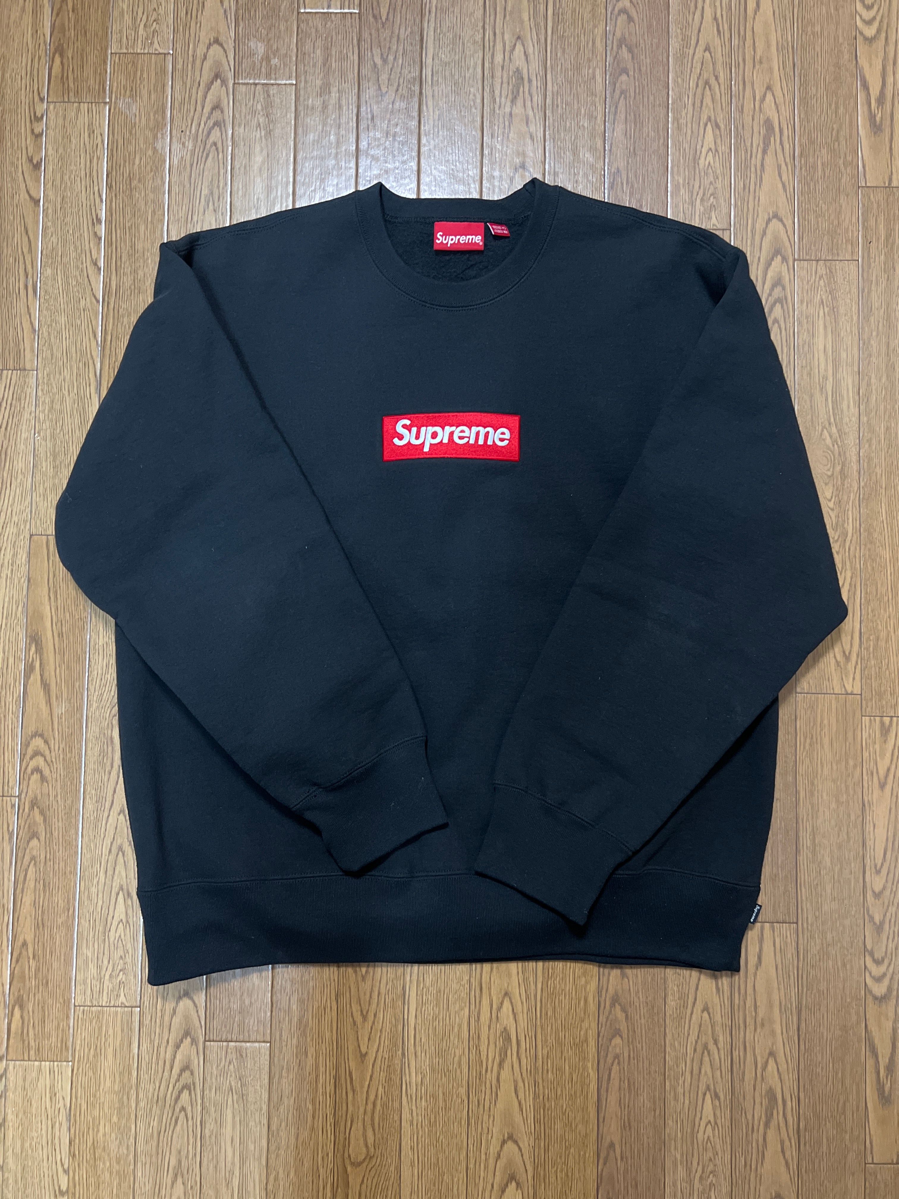 Supreme Box Logo Crewneck "Black" (22FW)