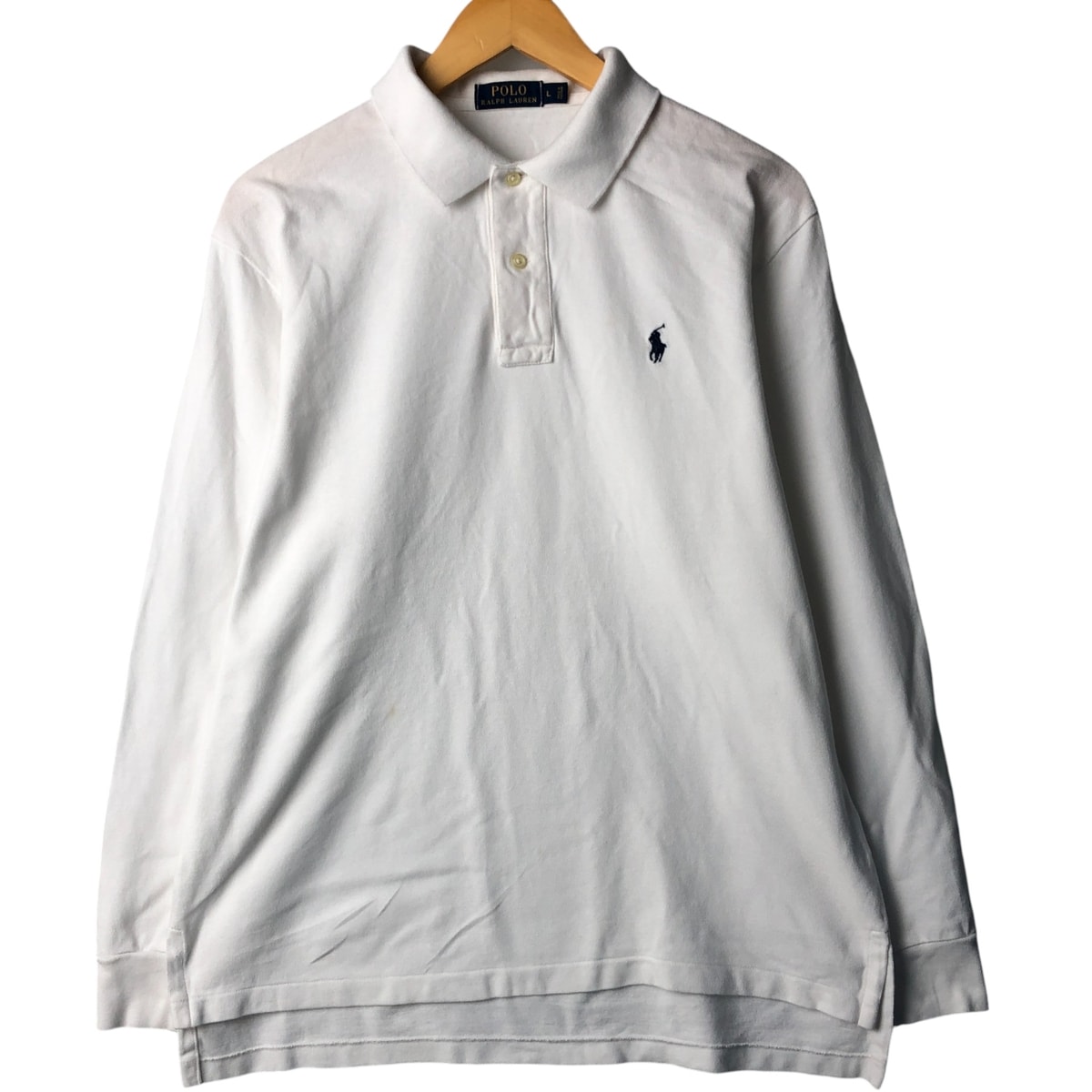 古着 ラルフローレン Ralph Lauren POLO RALPH LAUREN 長袖 ポロシャツ メンズL相当/eaa586536