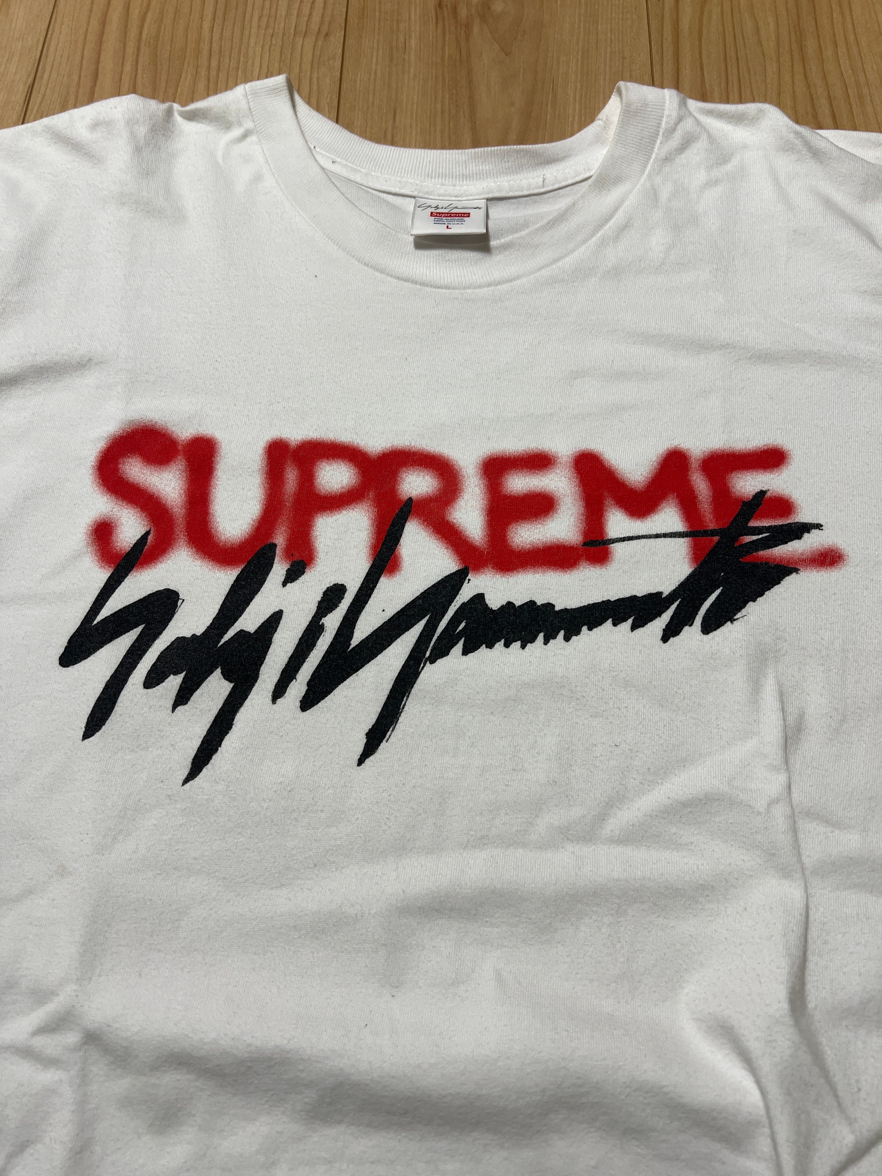 Supreme / Yohji Yamamoto® Logo Tee "White"