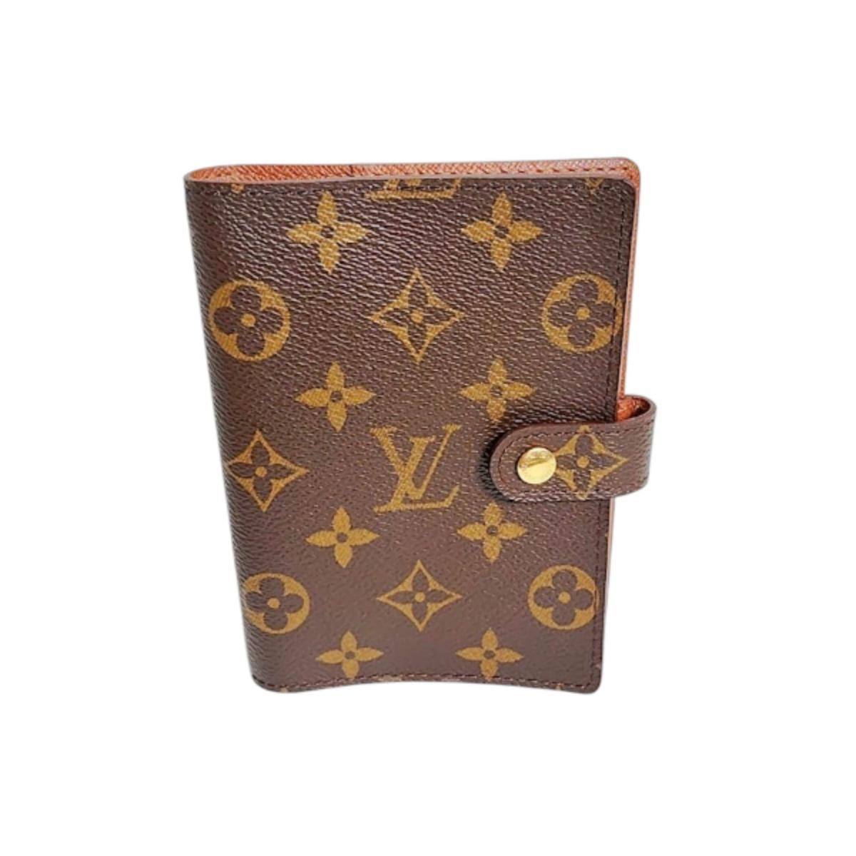 ルイヴィトン LOUIS VUITTON アジェンダPM R20005 モノグラム 手帳カバー