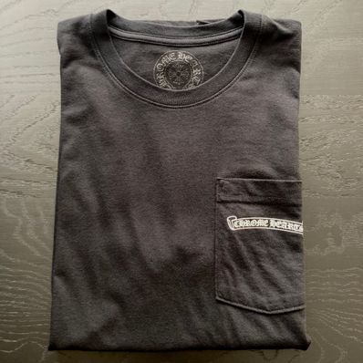 Chrome Hearts Scroll Label Print T-shirt FUCK YOU "Black"