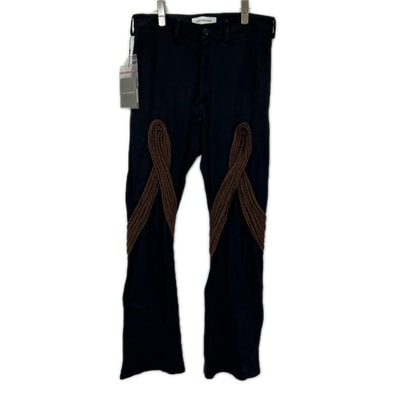 キココスタディノフ 24SS DEULTUM PANTS ブラック パンツ 46