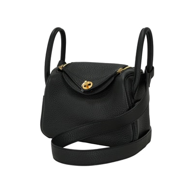 HERMES エルメス ショルダーバッグ リンディ ミニ 20 黒 (ブラック) トリヨンクレマンス ゴールド金具 K刻印 新品