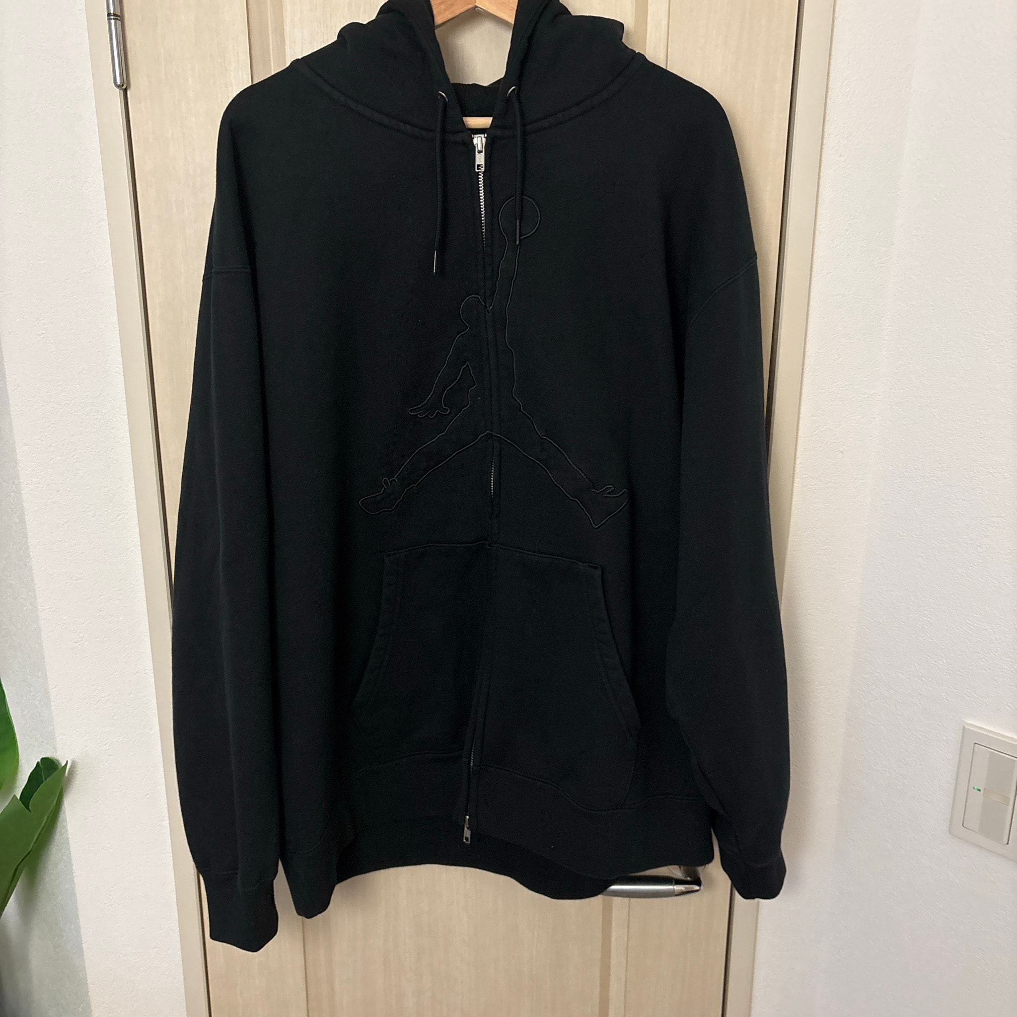 Supreme x Jordan Hooded Sweatshirt "Black"