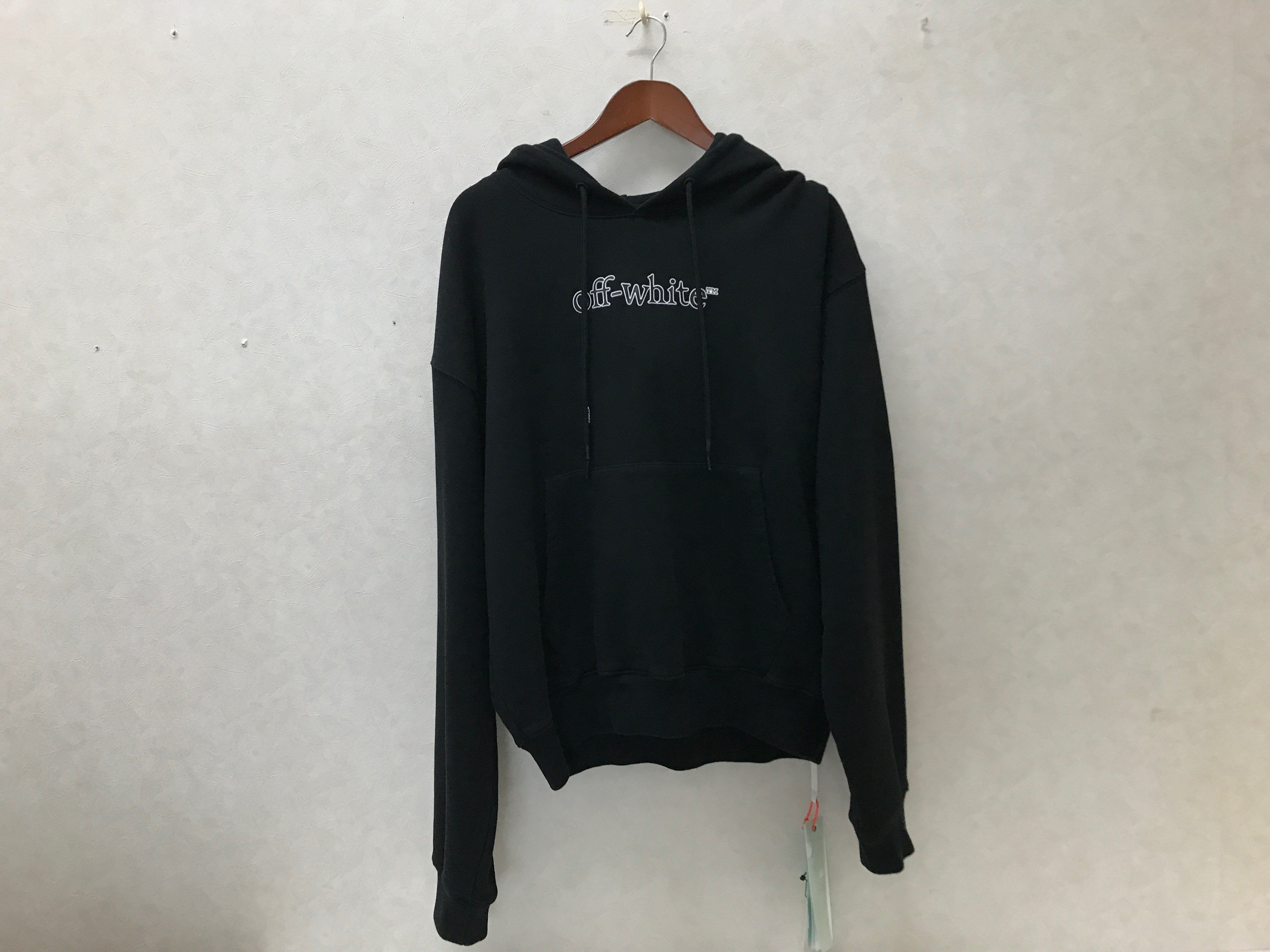 Off-White SLANTED LOGO OVER HOODIE