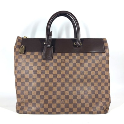 ルイヴィトン LOUIS VUITTON グリニッジPM N41165 ダミエ ボストンバッグ カバン トートバッグ ハンドバッグ ダミエキャンバス エベヌ ブラウン