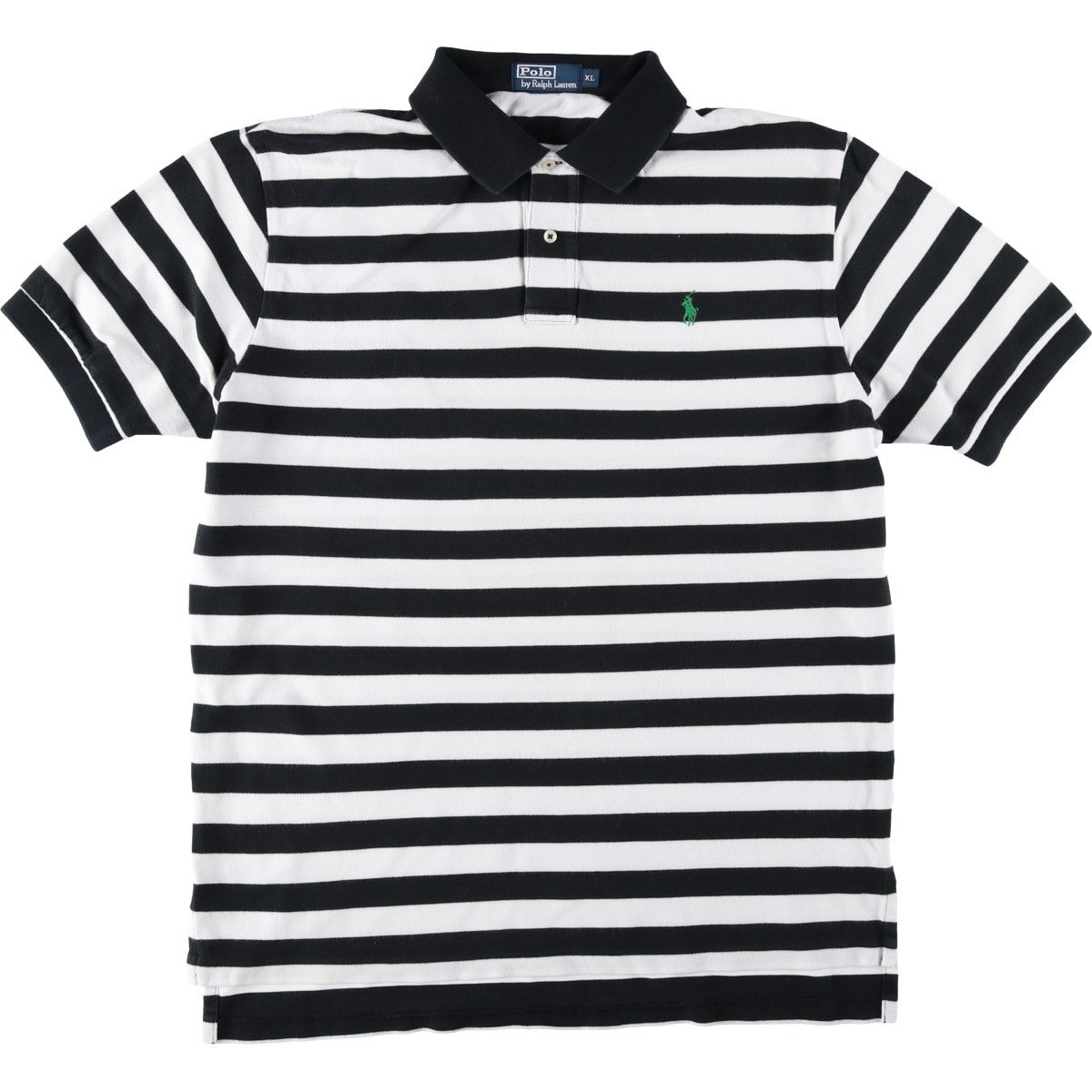 古着 ラルフローレン Ralph Lauren POLO by Ralph Lauren 半袖 ボーダー ポロシャツ メンズXL相当/eaa644717