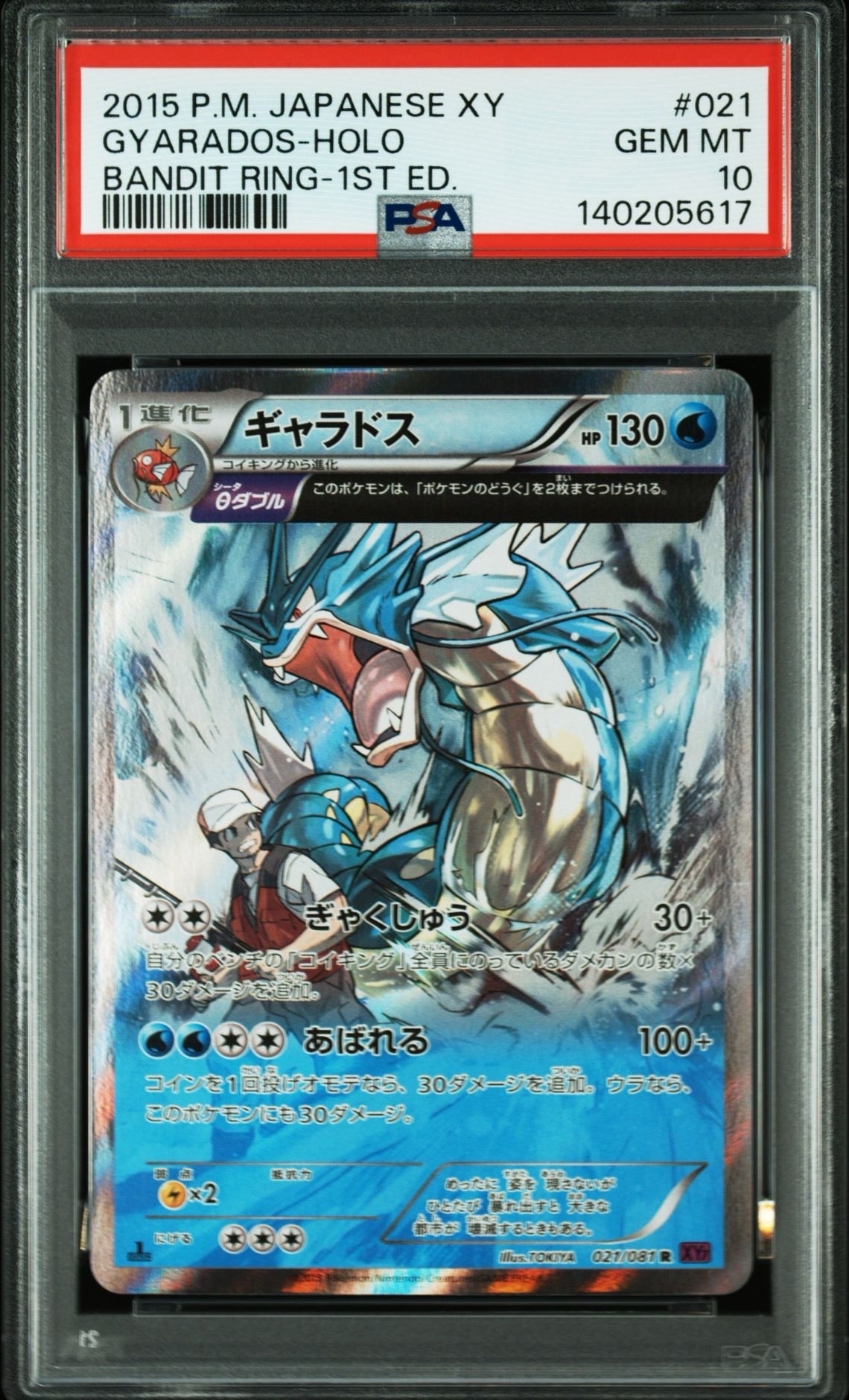 ギャラドス R :1ED [XY7 021/081](拡張パック「バンデットリング」)