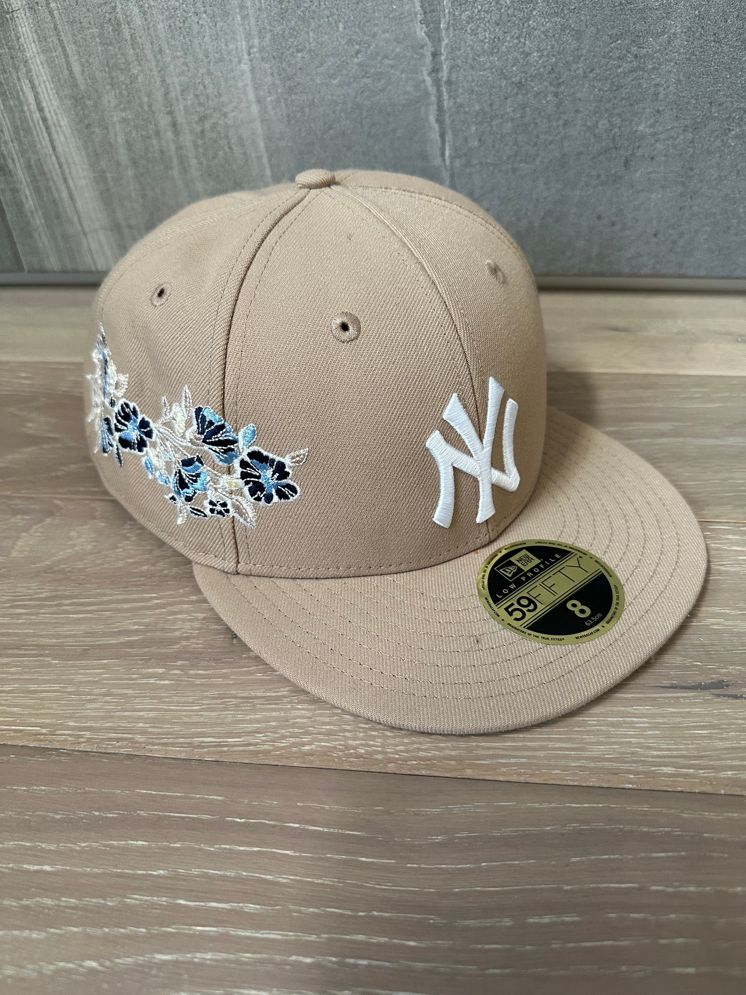 Kith & New Era for New York Yankees Floral Low Profile Fitted "Canvas"