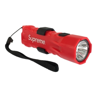 美品 Supreme シュプリーム Pelican 3310PL Flashlight レッド ブラック プラスチック 懐中電灯 フラッシュライト 604486 【中古】