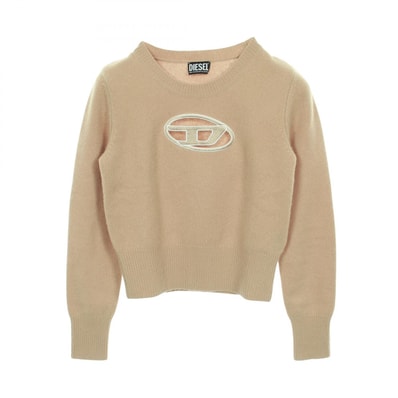 ディーゼル DIESEL オーバルD ニット 衣料品 トップス ウール カシミヤ レディース ベージュ系 93243 【中古】