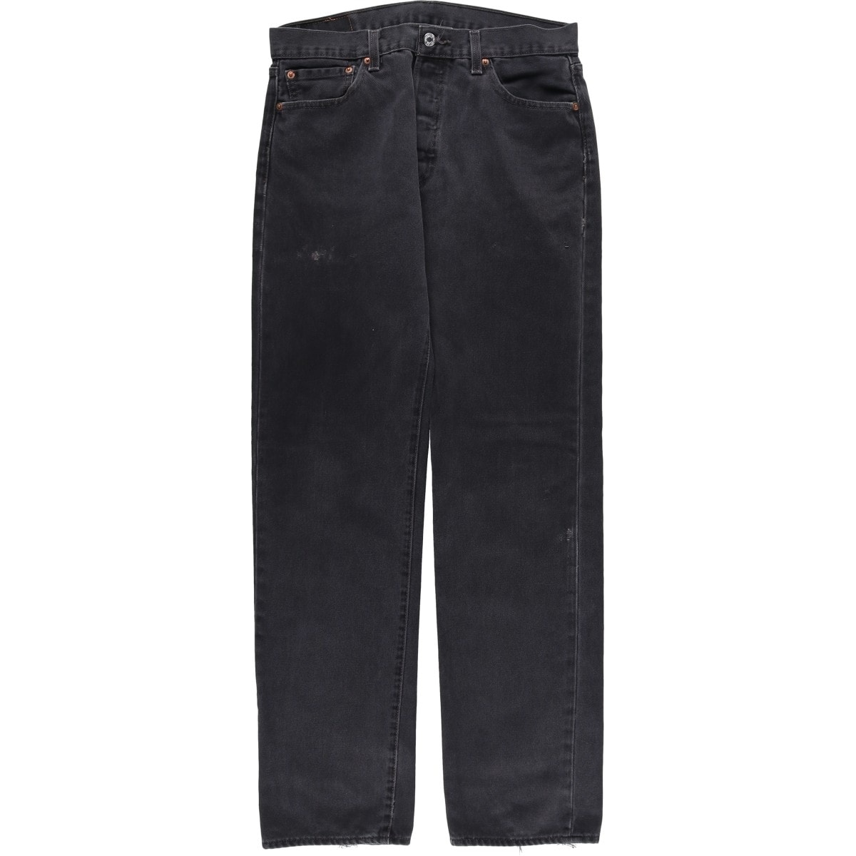 古着 リーバイス Levi's 501 ブラックデニム ストレートデニムパンツ メンズw33相当/eaa607626