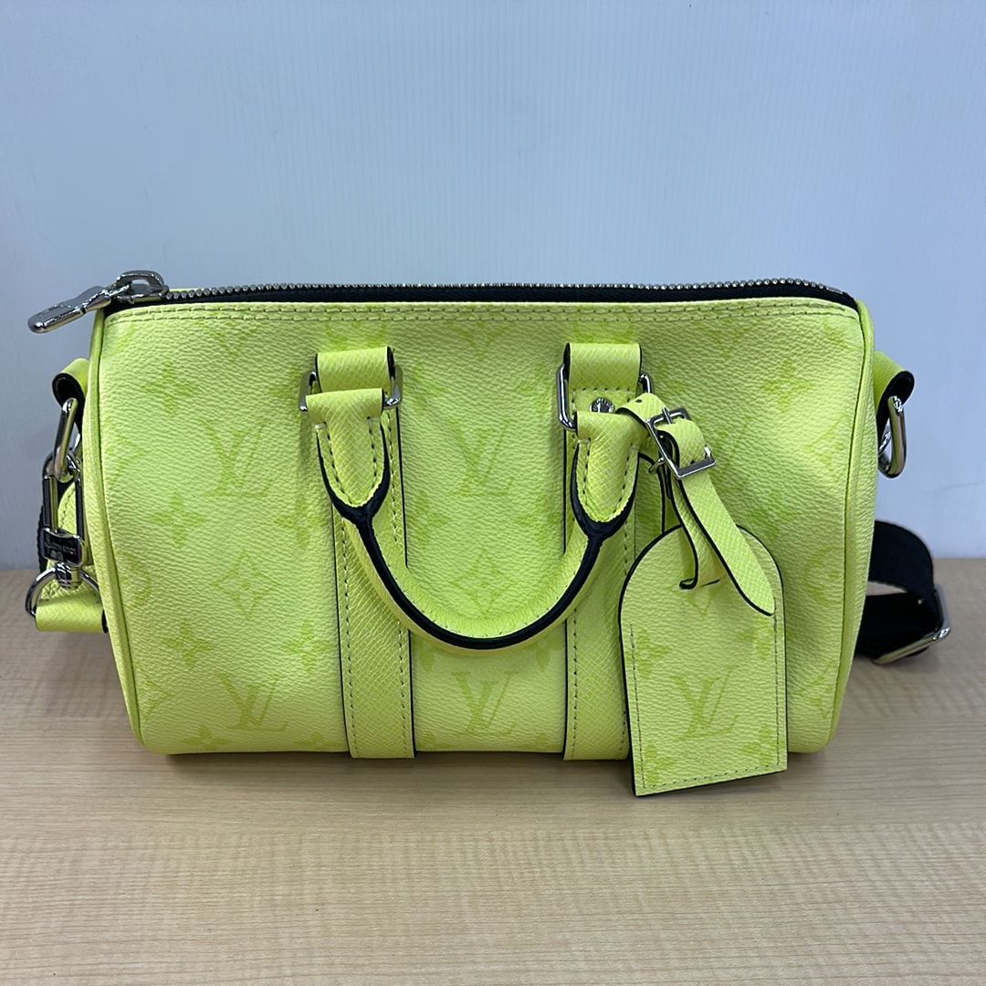 Louis Vuitton Keepall Bandouliere 25 Taigarama "Lemonade"