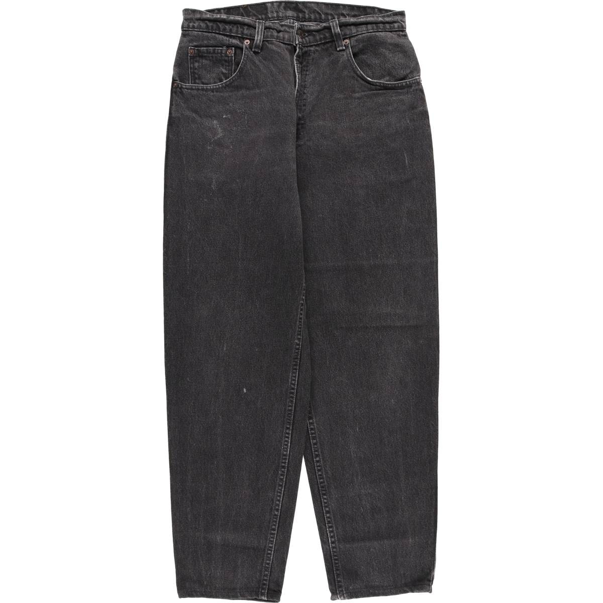 古着 リーバイス Levi's 560 LOOSE FIT TAPERED LEG ブラックデニム テーパードデニムパンツ メンズw32相当/evb032893