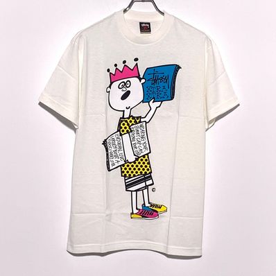 フロントキャラクターロゴプリント半袖Tシャツ