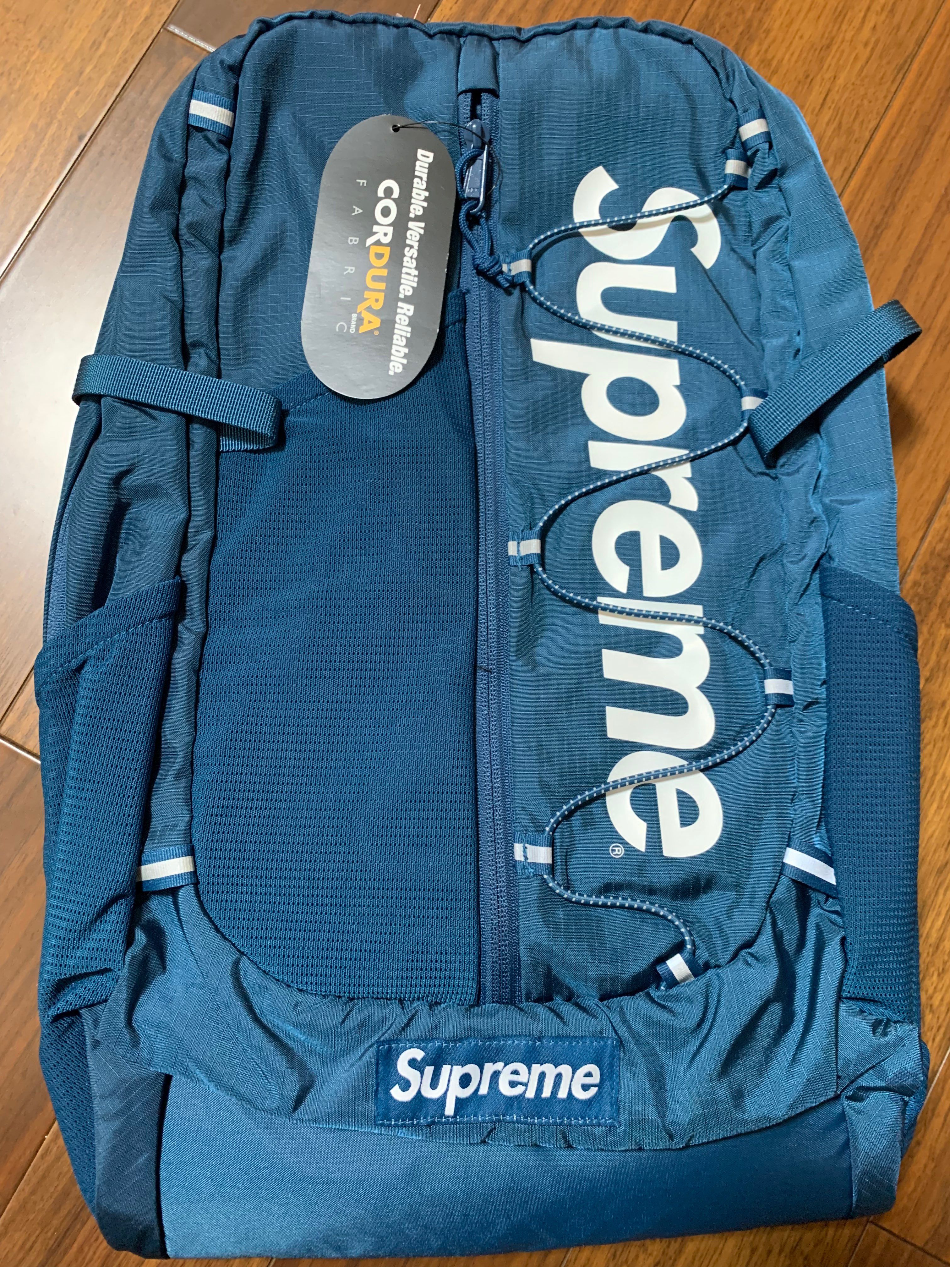 Supreme 2017SS Backpack "Black"