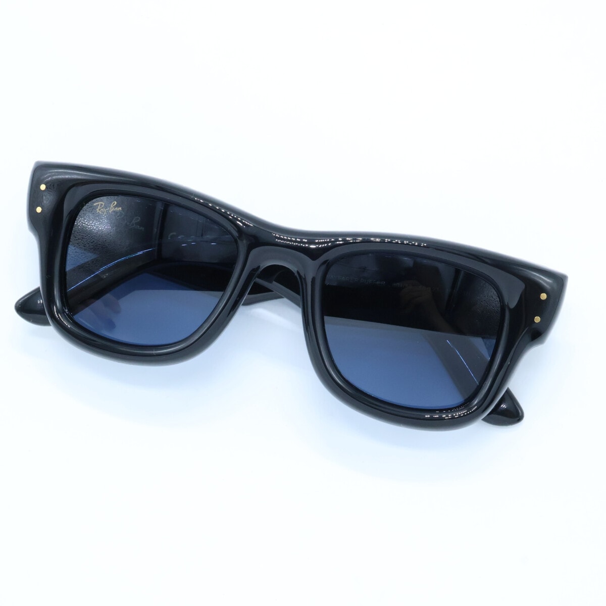 レイバン x A$AP Rocky エイサップロッキー 【美品】RB4940 601/80 WAYFARER PUFFER スクエアシェイプ 50□23 150