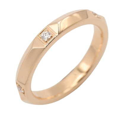 ティファニー TIFFANY&CO トゥールバンド 5PD リング リング・指輪 ジュエリー K18PG(ピンクゴールド) ダイヤモンド レディース クリア系 / ゴールド系 【中古】