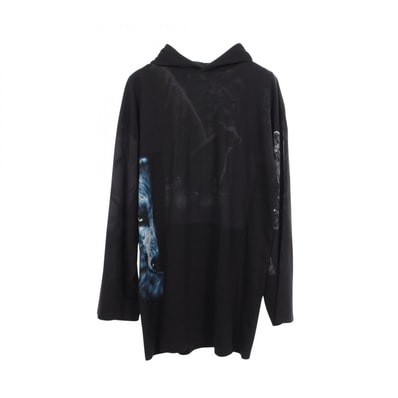 バレンシアガ BALENCIAGA LIMITED EDITION 117着限定 再構築 パーカー 衣料品 トップス コットン メンズ ブラック系 / マルチカラー 【中古】