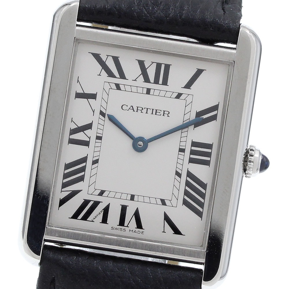 ☆良品 ★保 カルティエ タンクソロLM  W5200003 メンズ 【中古】