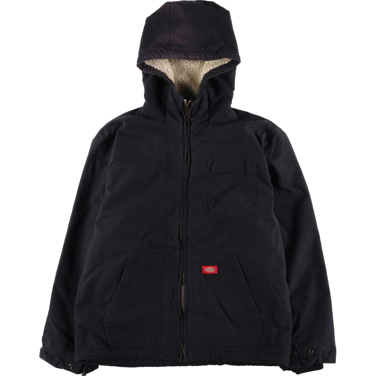 古着 ディッキーズ Dickies ダックフルジップパーカー メンズL相当/eaa495308