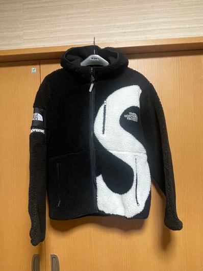 Supreme x The North Face S Logo Hooded Fleece Jacket "Black"