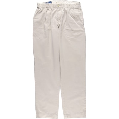 古着 ラルフローレン Ralph Lauren POLO by Ralph Lauren ETHAN PANT ツータック チノパンツ メンズw33相当/eaa606202