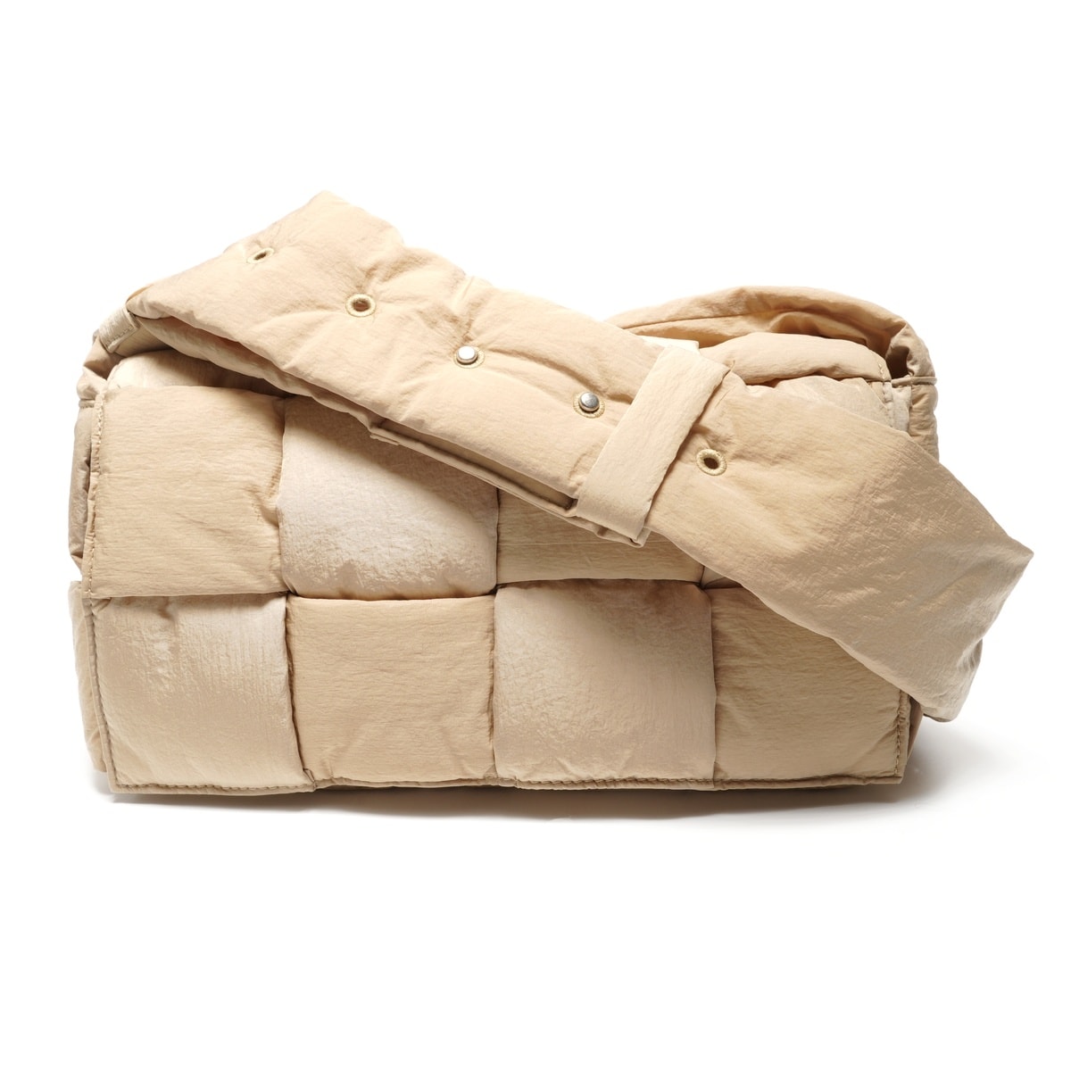ボッテガヴェネタ BOTTEGAVENETA パデットテックカセット ナイロン ショルダーバッグ【中古】
