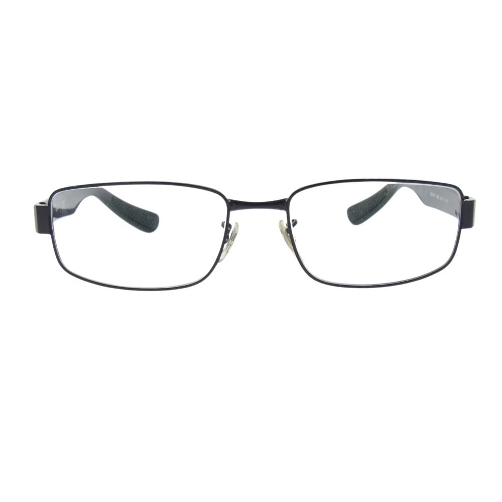 Ray-Ban レイバン メガネ RB6318 2509 度入り スクエア メガネ 眼鏡 ブラック系 54□17 145【中古】