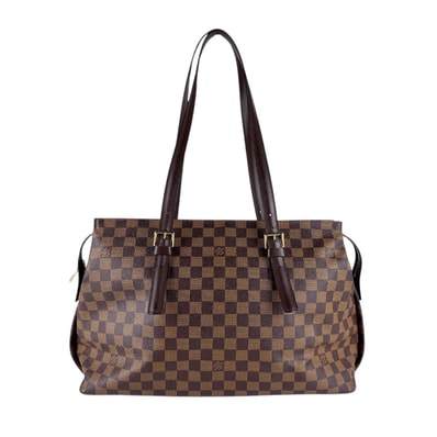ルイ ヴィトン LOUIS VUITTON ショルダーバッグ ダミエ チェルシー ダミエキャンバス エベヌ レディース N51119【中古】 z8190