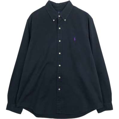 古着 ラルフローレン Ralph Lauren 長袖 ボタンダウンシャツ メンズXL相当/eaa649237