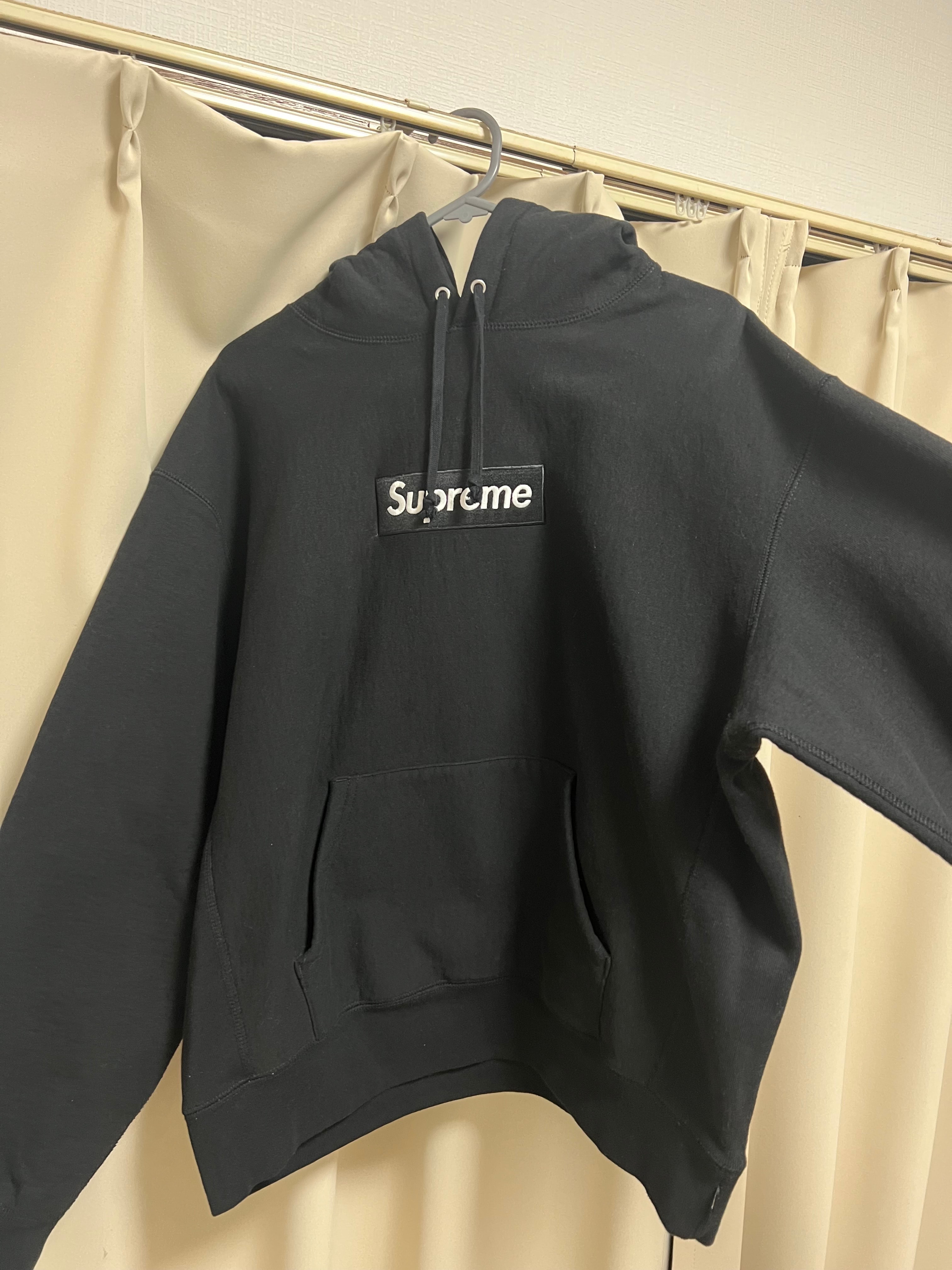 Supreme Box Logo Hooded Sweatshirt "Black" (23FW)
