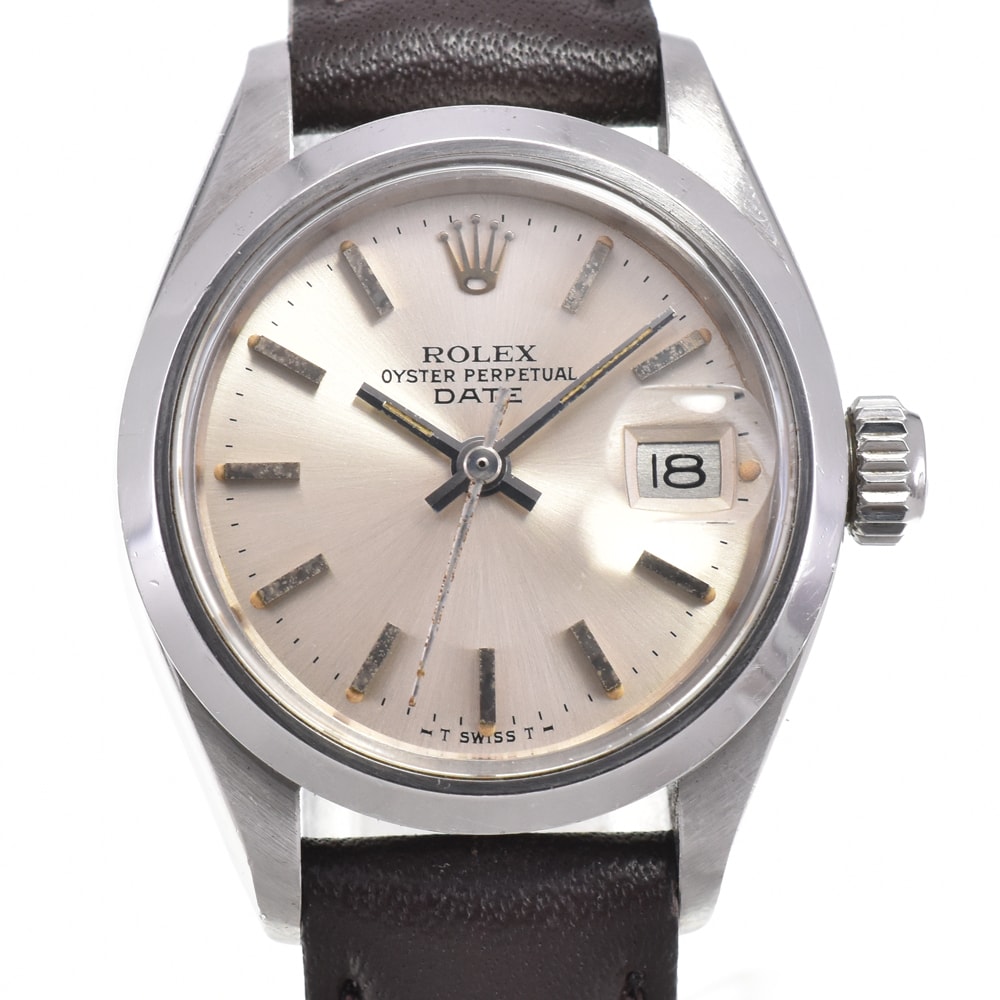 ロレックス ROLEX 6916 ヴィンテージ オイスターパーペチュアルデイト Cal.2030 自動巻き レディース 内箱付き J#145032