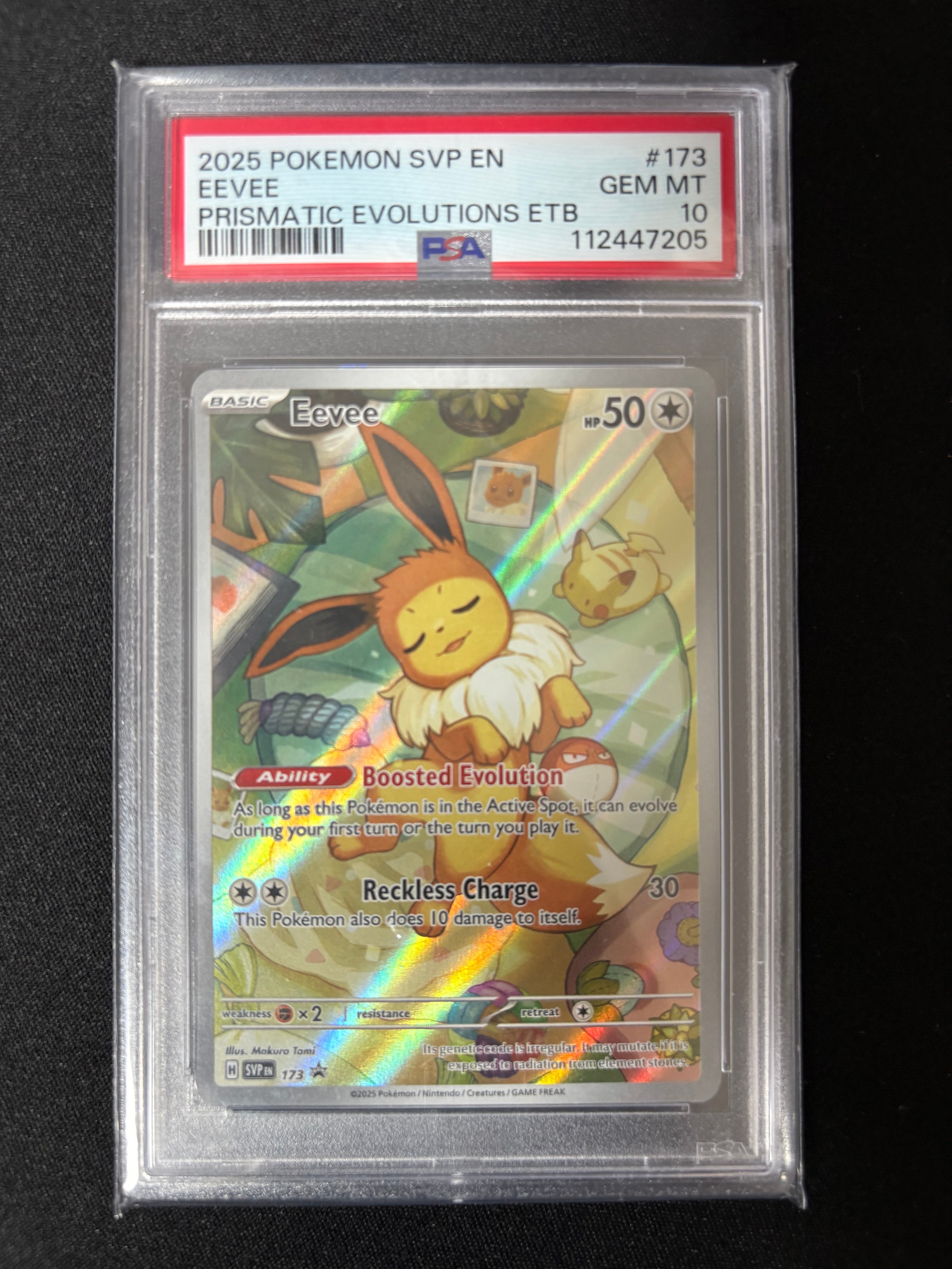 PSA10】イーブイ P [SVP EN 173]【英語版】(スカーレット&バイオレット