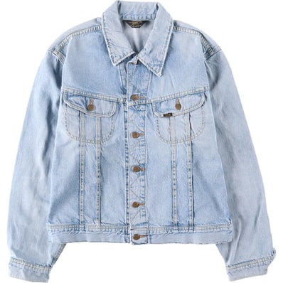 古着 リー Lee SLIM JACKET デニムジャケット Gジャン メンズXL相当/eaa630367