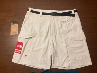 Supreme x The North Face Trekking Packable Belted Short "Moonlight ivory"