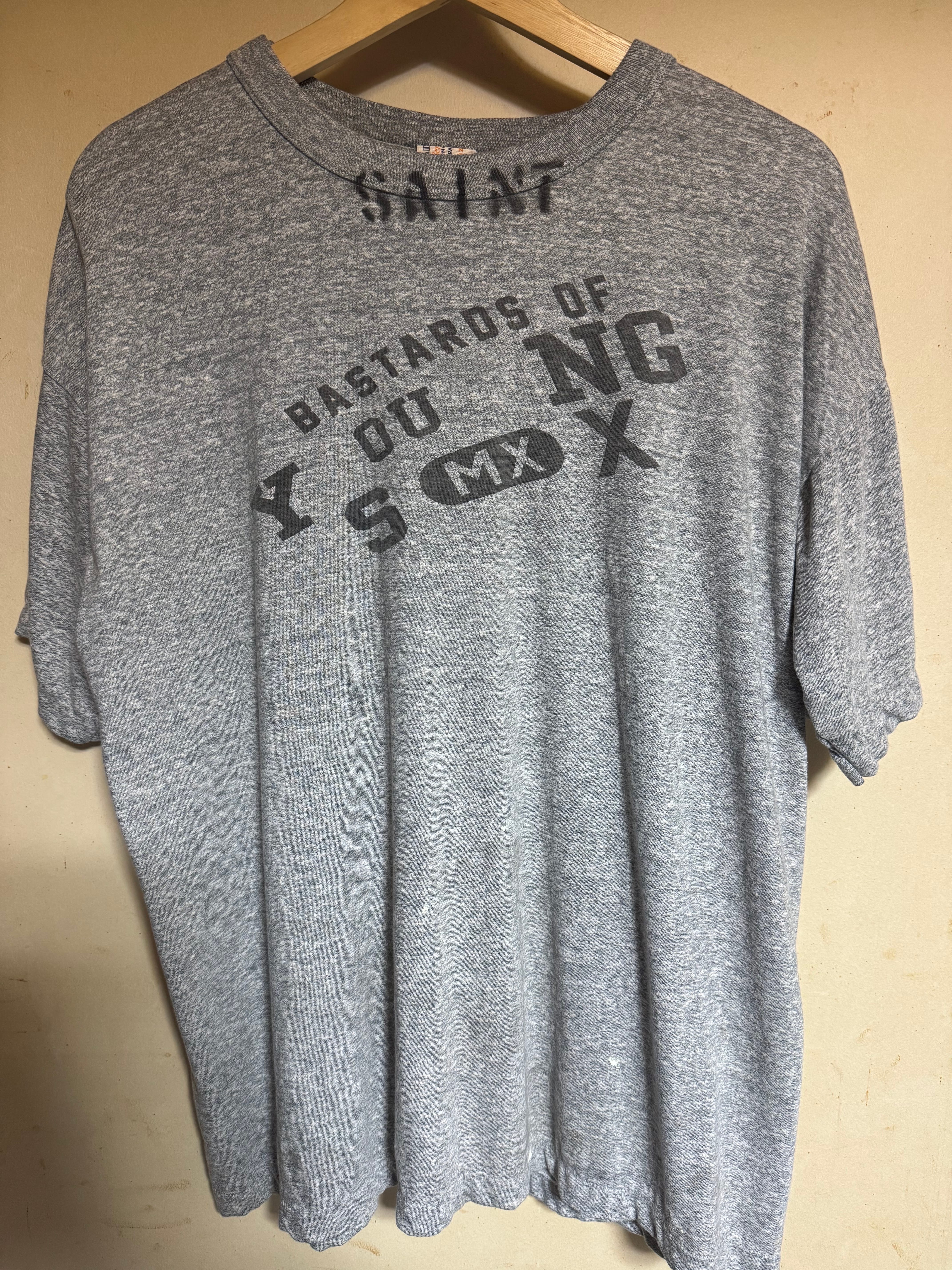 SAINT Mxxxxxx x BerBerJin SS Tee_Young "Gray"