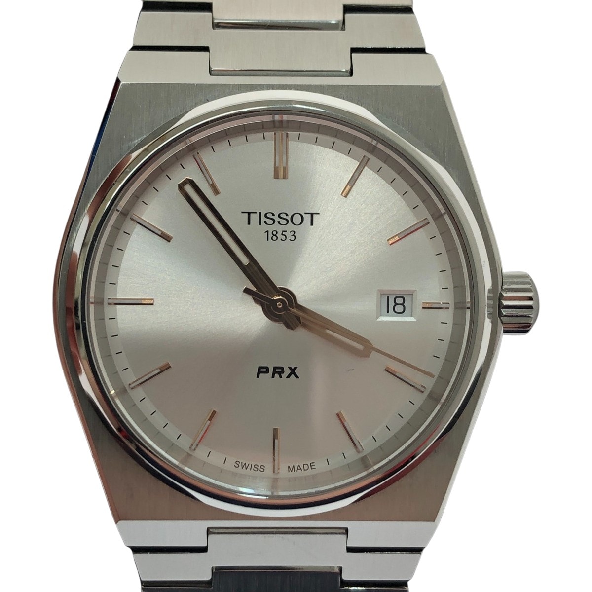 □□TISSOT ティソ 腕時計 PRX ピーアールエックス クオーツ T137.210.11.031.00 シルバー
