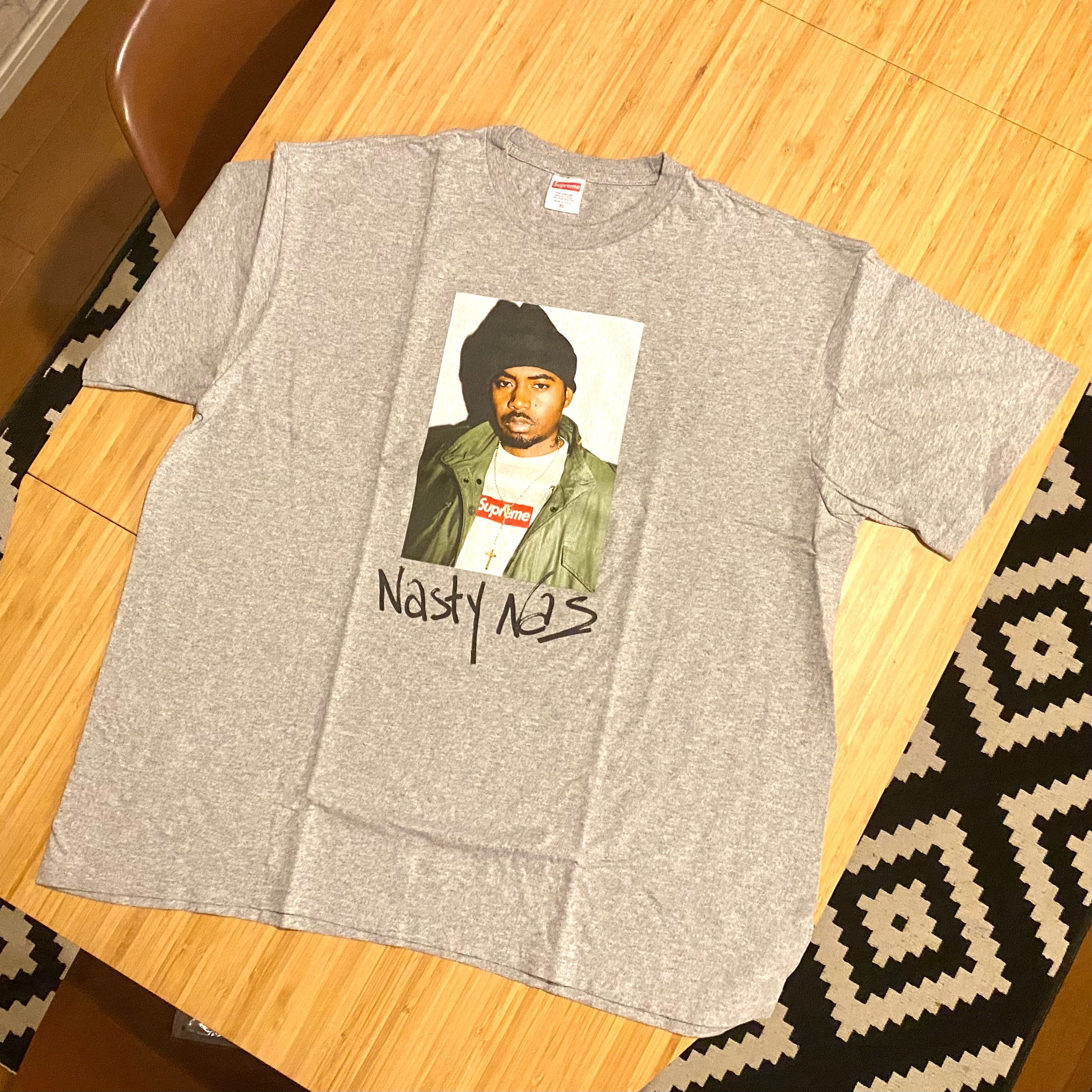 Supreme Nas Tee "Grey"