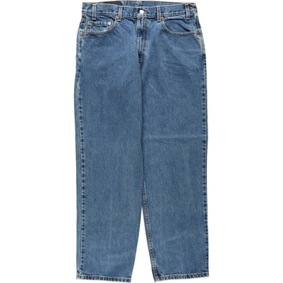 古着 00年代 リーバイス Levi's 550 RELAXED FIT テーパードデニムパンツ メンズw34相当/eaa681461
