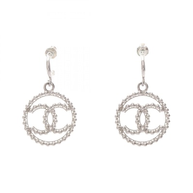 シャネル CHANEL ココマーク C22C ピアス ジュエリー メタル レディース シルバー系 【中古】