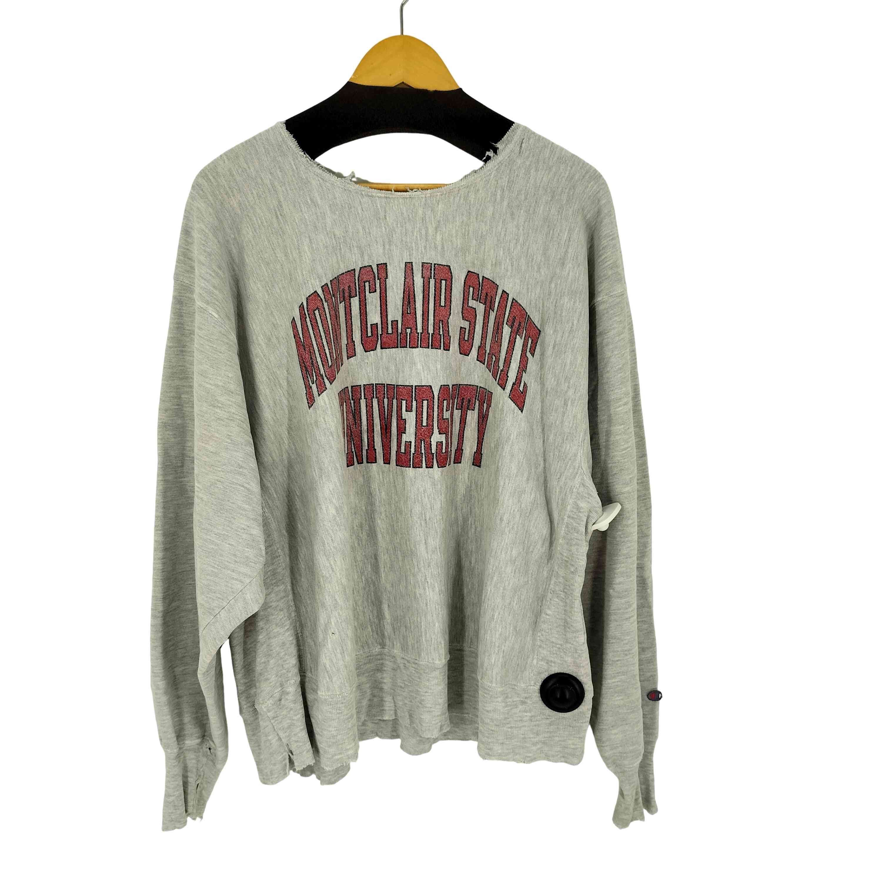 REVERSE WEAVE MONTCLAIR STATE UNIVERSITY クルーネックスウェット【1143054053499】