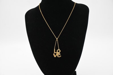 ルイヴィトン LV&ME LOVE ネックレス GP M62843