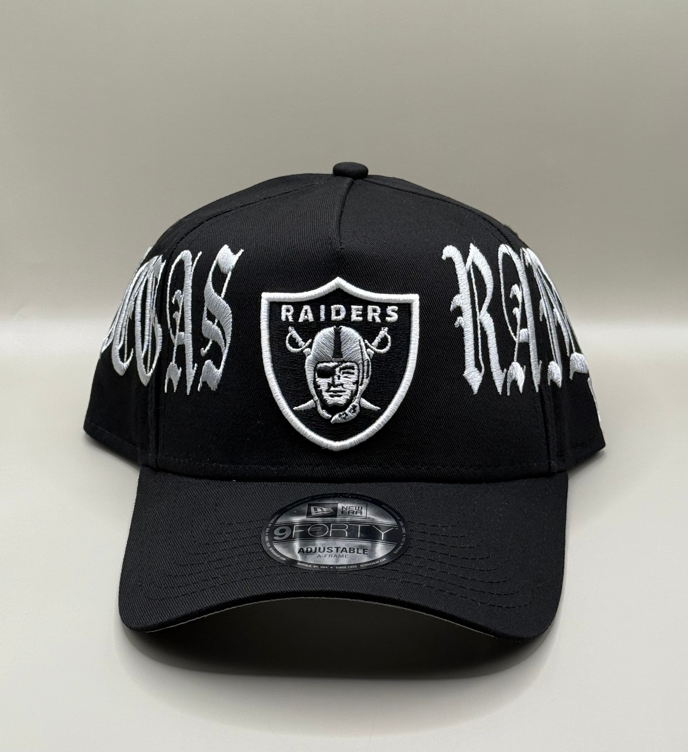 9FORTY ラスベガス・レイダース ゴシックスクリプト