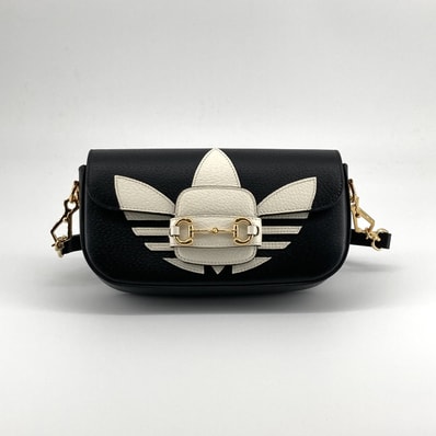 GUCCI(グッチ) グッチ×アディダス ホースビット 2WAY 722009 ショルダーバッグ ブラック