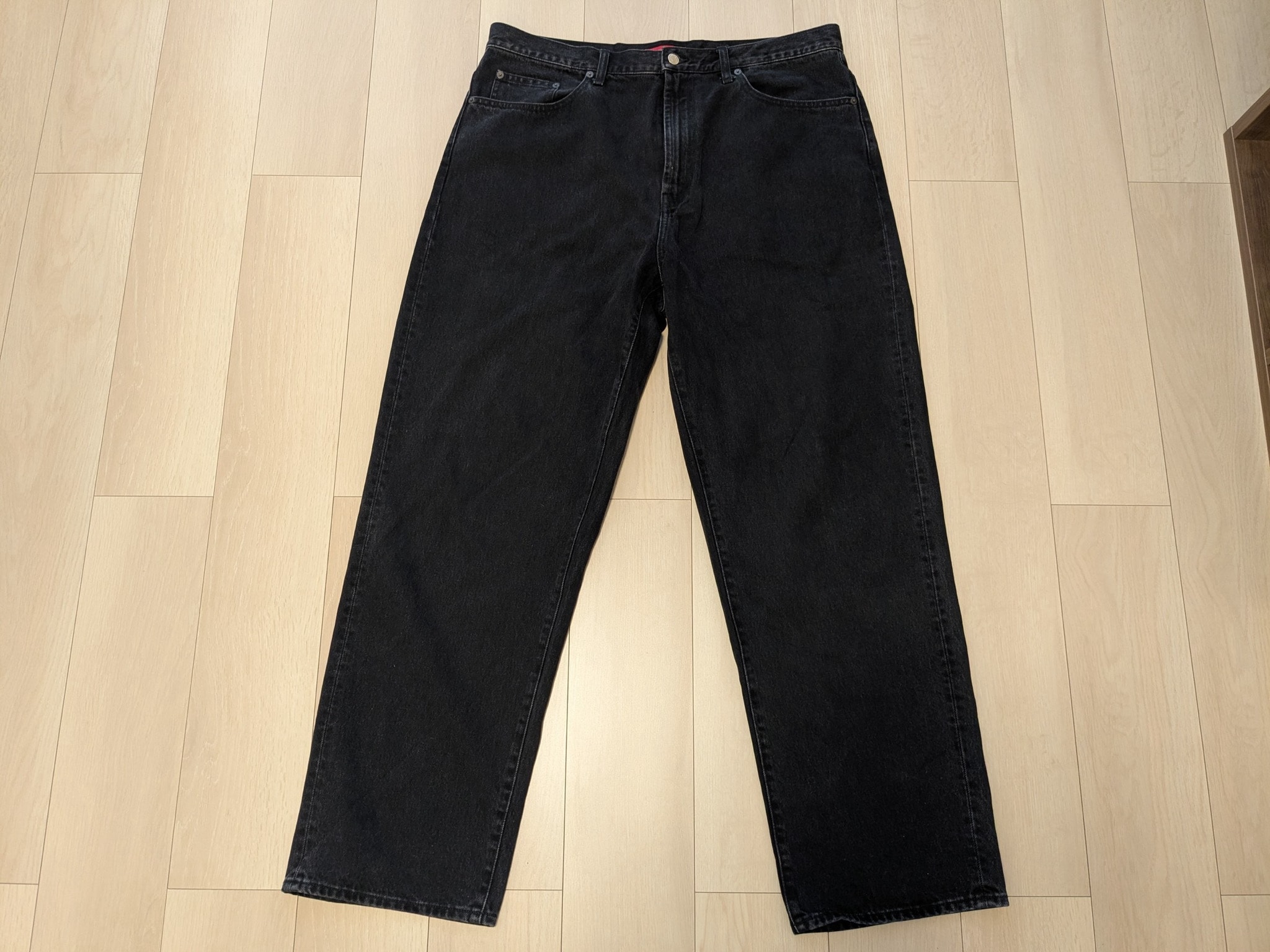 Supreme Baggy Jean "Black"(24SS)