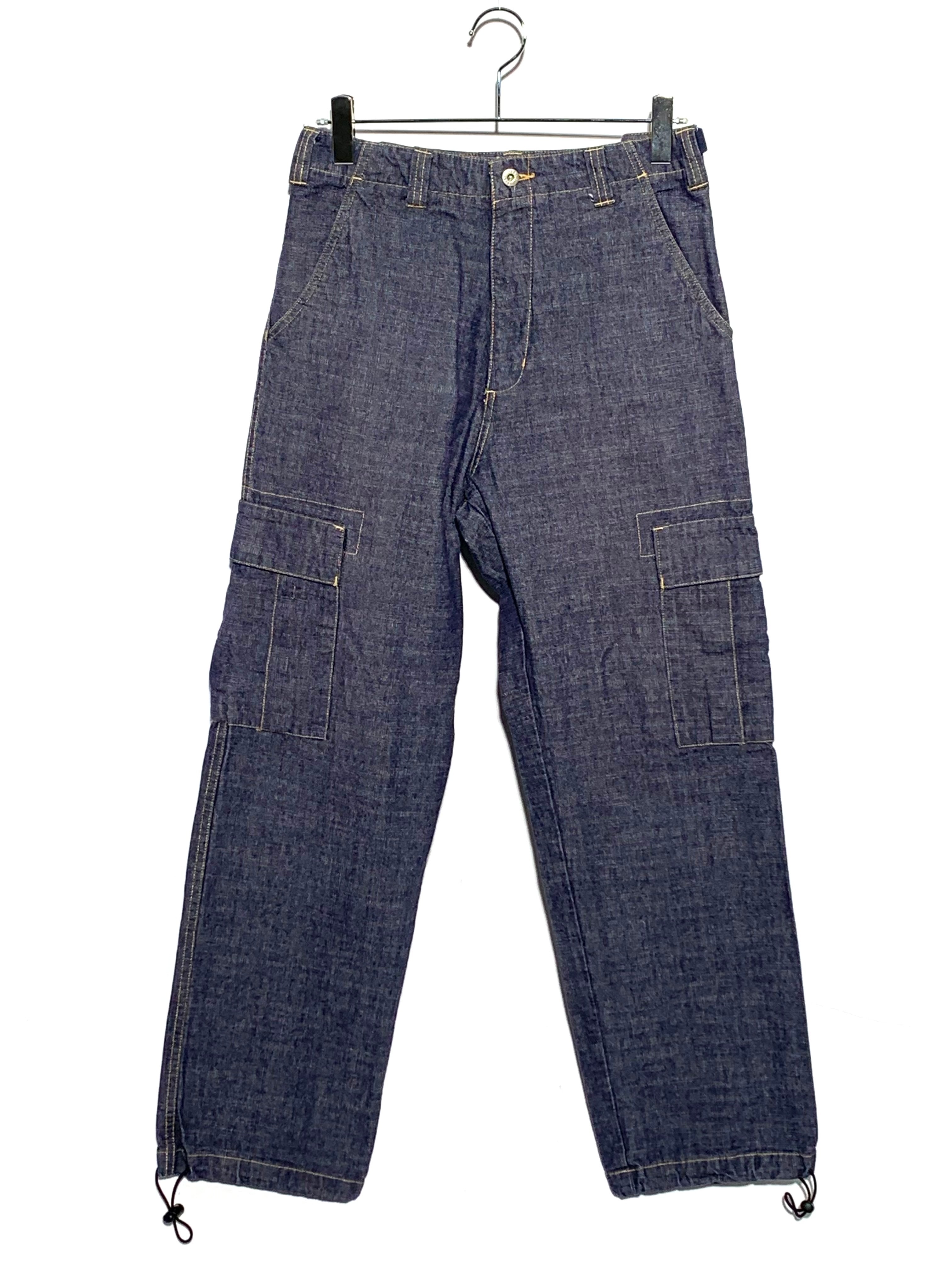 STUSSY Denim Cargo Pants indigo 90-00S