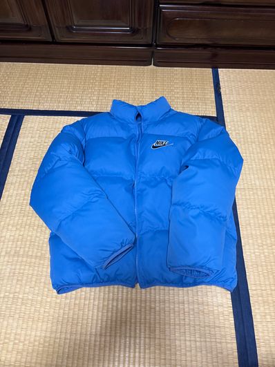 Supreme / Nike® Reversible Puffy Jacket "Blue"